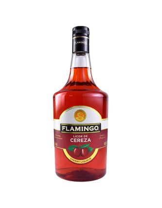 Licor Flamingo De Cereza 1L