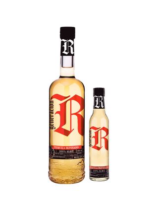 Tequila Rebelde Reposado 750 ml con Anforita de 250 ml