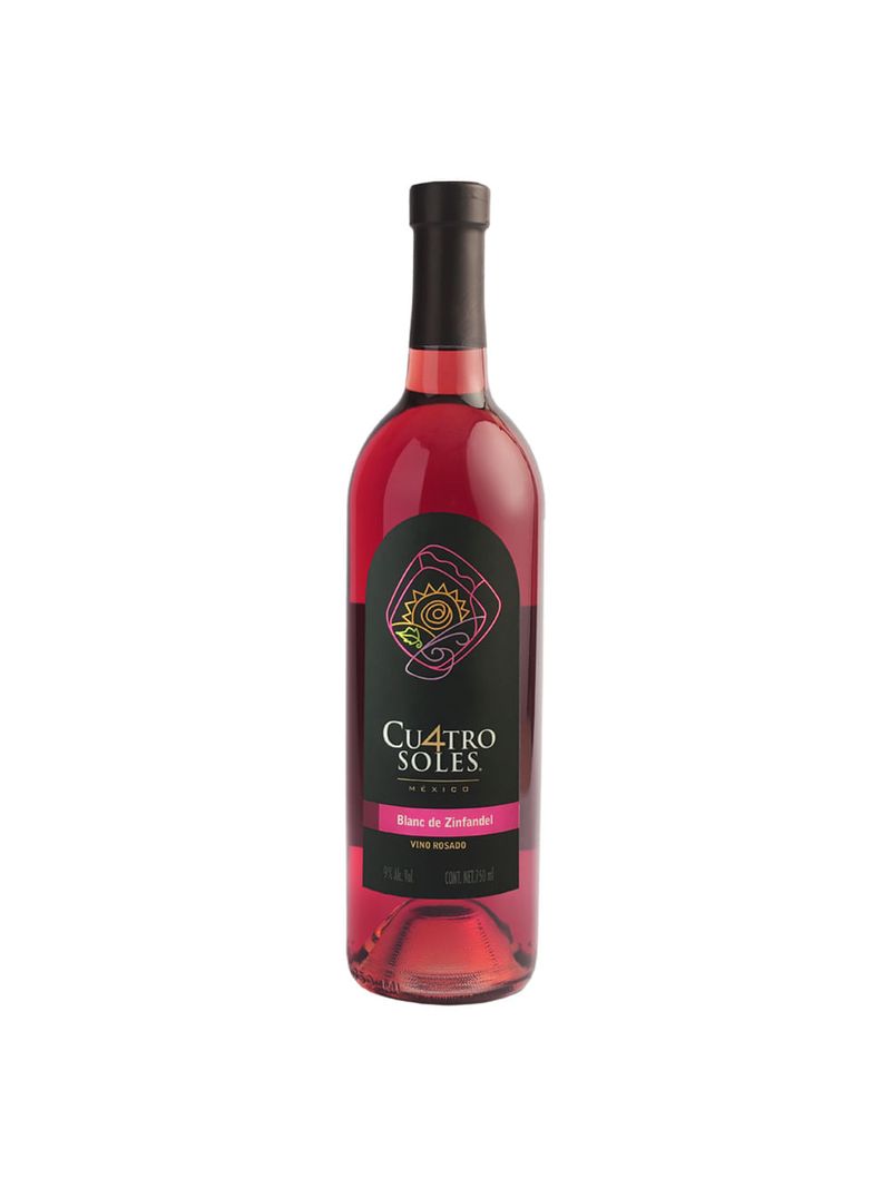 Vino-Rosado-Cu4tro-Soles-Blanc-De-Zinfandel-750-ml-Bodegas-Alianza