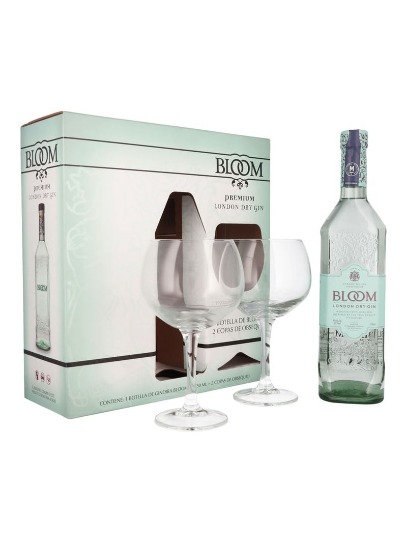 Ginebra-Bloom-750-ml-con-2-copas-Bodegas-Alianza