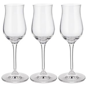 Juego de 3 Piezas:  Copa Kristalov Atzin Tequila Reposado Tubo 140 ml