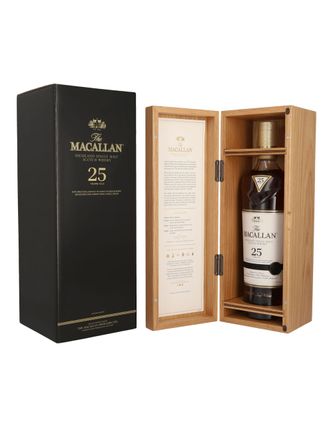 Whisky The Macallan 25 Years 700ml C/Estuche Madera