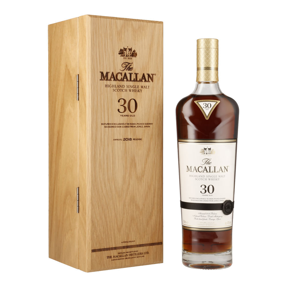 Whisky The Macallan 12 Años Single Malt Sherry Oak Cask 700 ml