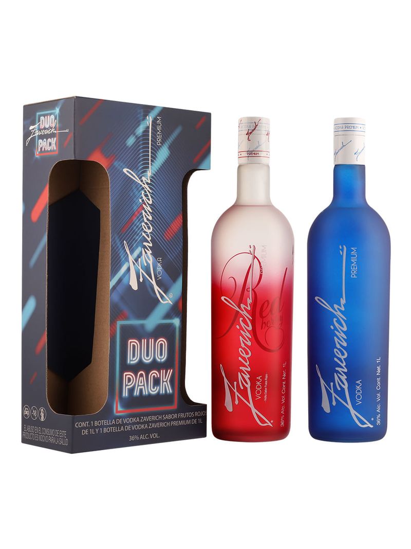 Vodka-Zaverich-Red-Berry-1-L-Zaverich-Premium-1L-Bodegas-Alianza