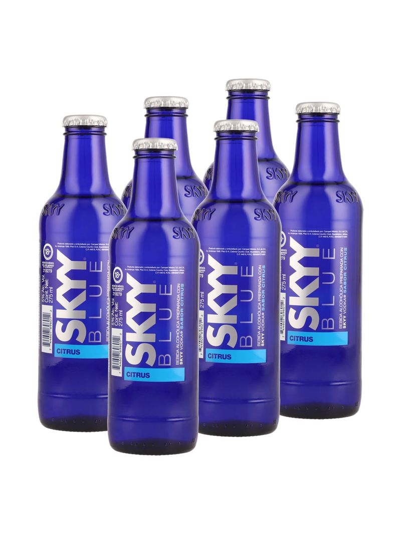 Skyy-Blue-Citrus--6-Botellas--275ml-Bodegas-Alianza