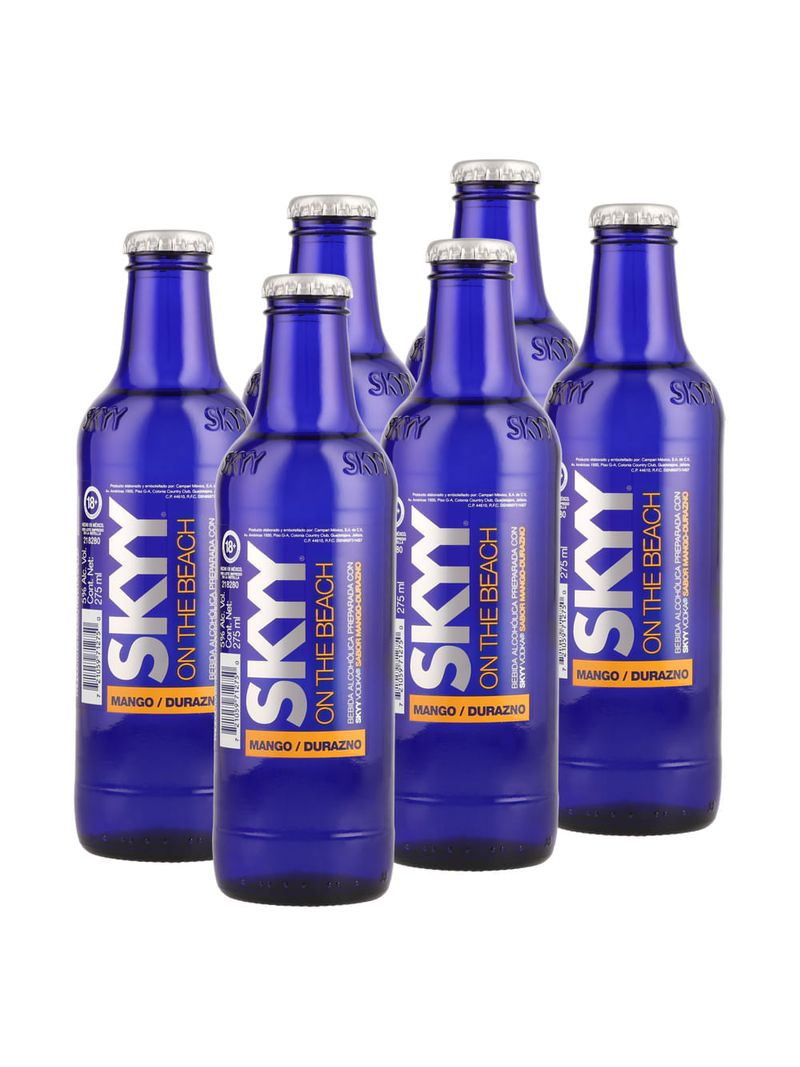 Skyy-Blue-On-The-Beach--Mango-Durazno--6-Botellas-275ml-Bodegas-Alianza