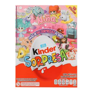Kinder Sorpresa Niña 240 g (12 pz)
