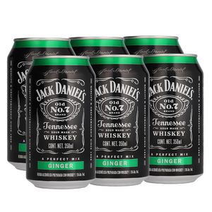Jack Daniels Ginger 350ml (6 pz