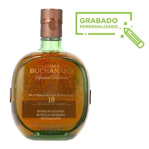 Whisky Buchanans 18 Años 750 ml Grabado