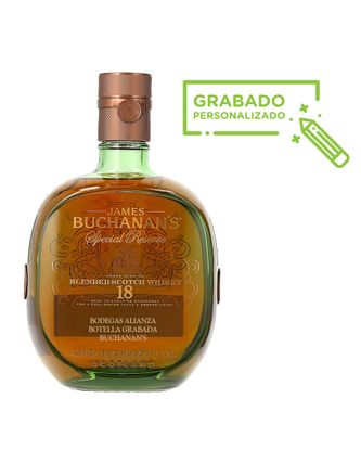 Whisky Buchanans 18 Años 750 ml Grabado