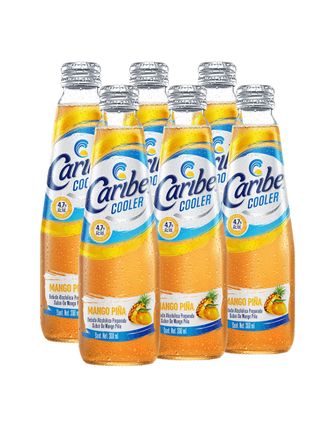 Caribe Cooler Mango-Piña 300 ml (6pz)