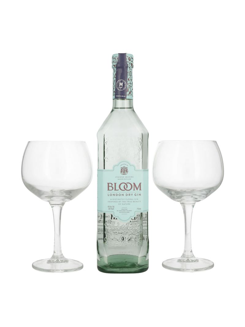 Ginebra-Bloom-750-ml-con-2-copas-Bodegas-Alianza