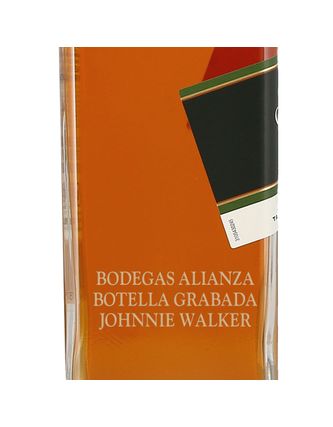 Whisky Johnnie Walker Green 15 Años 700 ml en botella grabada