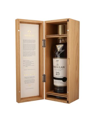 Whisky The Macallan 25 Years 700ml C/Estuche Madera