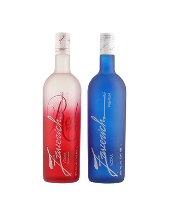 Vodka Zaverich Red Berry  1 L+Zaverich Premium 1L