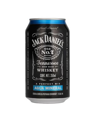 Jack Daniels Agua Mineral 350ml (6pz)