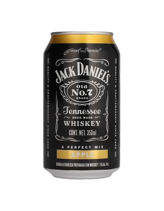 Jack Daniels Apple Lat 350ml (6 Latas)
