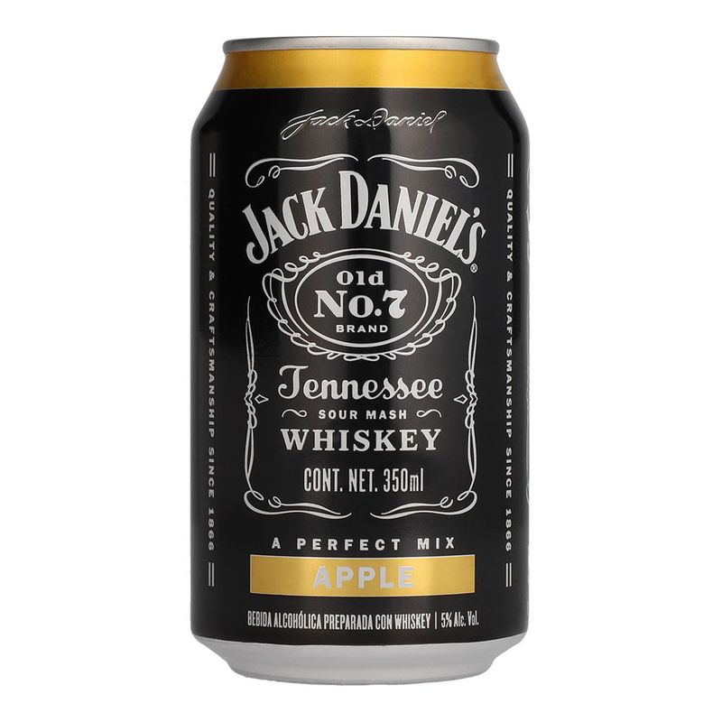Jack-Daniels-Apple-Lat-350ml--6-Latas-