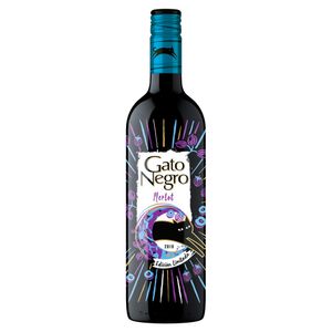 Vino Tinto Gato Negro Merlot 750 ml