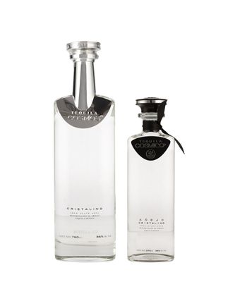 Tequila Cosmos Extra Añejo Cristalino 750 ml C/Cosmico 375ml