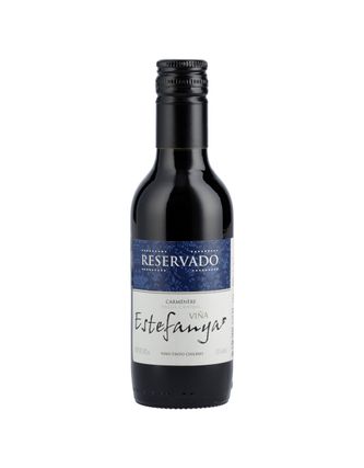 Vino Tinto Estefanya Carmenere Reservado 187.5 ml