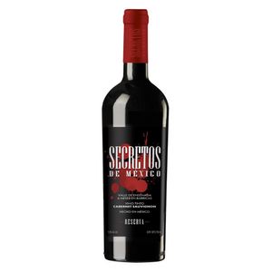 Vino Tinto Secretos de México Cabernet Reserva 750 ml