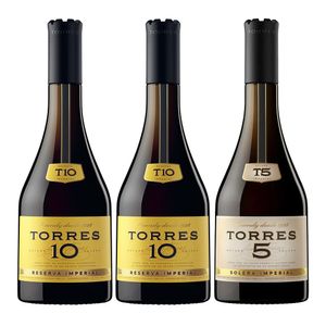 Brandy Torres 10 700ml 2bt c/Torres 5 700ml