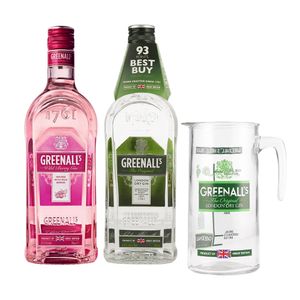 Ginebra Greenall´s Original + Wild Berry C/Jarra