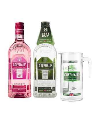 Ginebra Greenall´s Original + Wild Berry C/Jarra