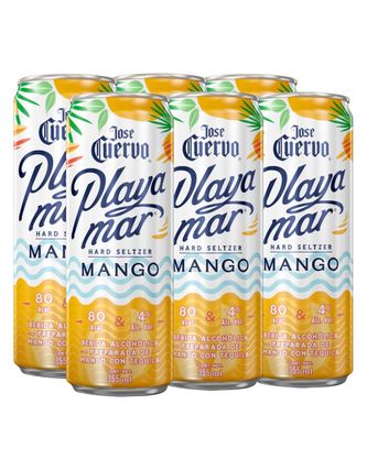 Playa Mar Hard Seltzer Mango 355ml (6pz)