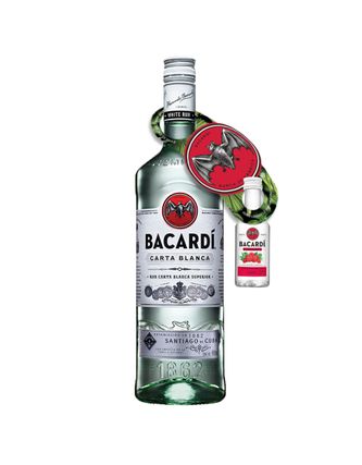 Ron Bacardi Blanco 980ml c/Raspberry 50ml