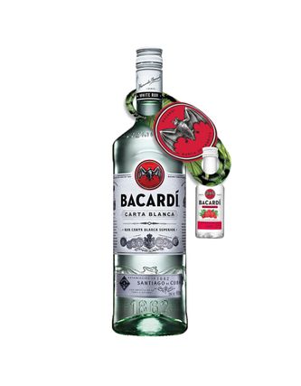 Ron Bacardi Blanco 980ml C/Raspberry 50ml