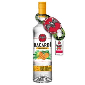 Bacardi  Mango Chile 750 ml C/Raspberry 50 ml