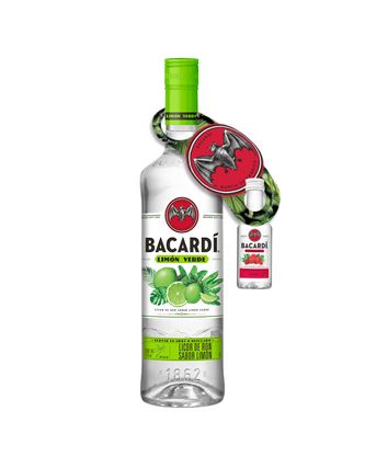 Bacardi  Limon Verde 750ml C/Raspberry 50ml