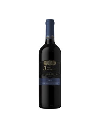 Vino Tinto 3 Tres Medallas Merlot 750 ml