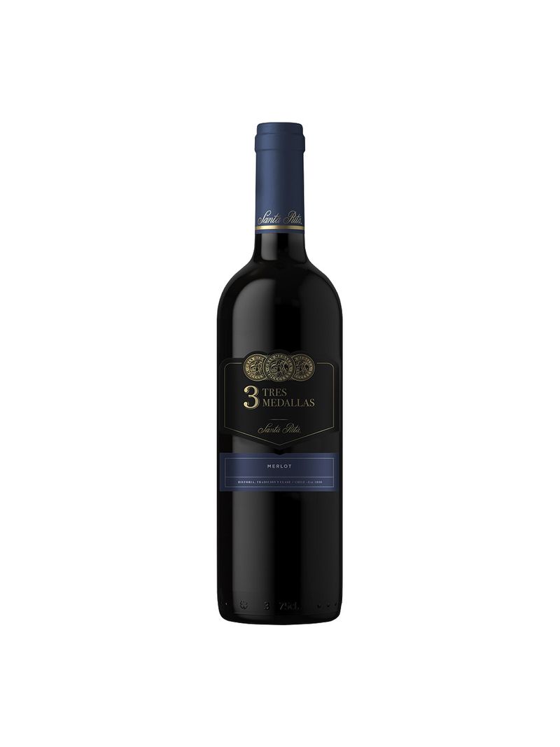 Vino-Tinto-3-Tres-Medallas-Merlot-750-ml
