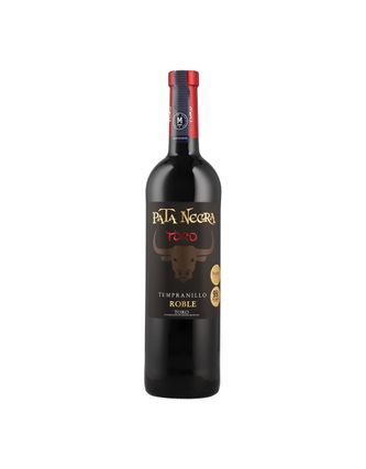 Vino Tinto Pata Negra Tempranillo Roble (Toro 14.5º) 750 ml