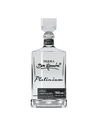 Tequila Don Ramón Platinium Añejo Cristalino 700ml