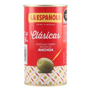 Aceitunas Rellenas de Anchoas La Española 350 g