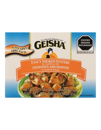 Ostiones Ahumados Geisha 106 g