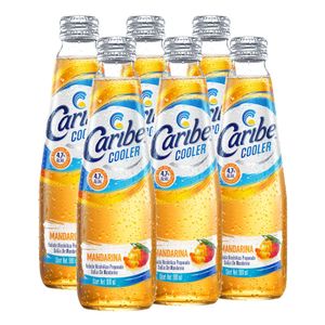 Caribe Cooler Mandarina 300 ml (6pz)