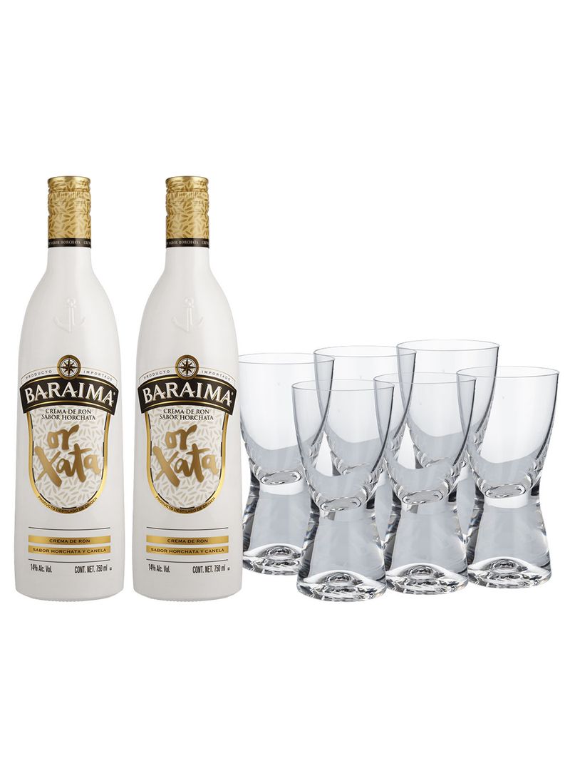 Crema-De-Ron-Baraima-Or-Xata-2Bot-750ml-C-6-Vasos