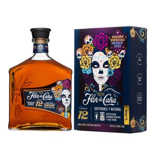 Ron Flor De Caña Centenario 12 Años Edic Catrina 750 ml