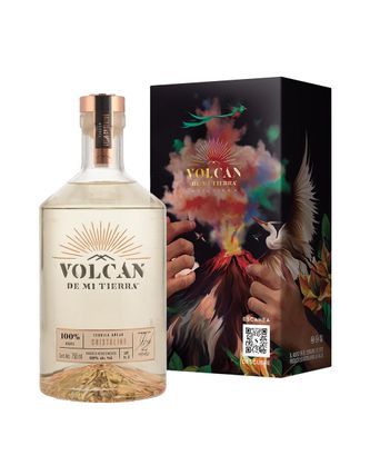 Tequila Volcan De Mi Tierra Añejo Cristalino C/Estuche 750 ml