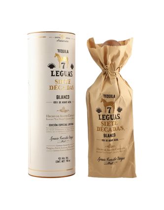 Tequila 7 Leguas Siete Decadas Blanco 700 ml