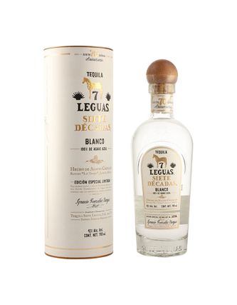 Tequila 7 Leguas Siete Decadas Blanco 700 ml
