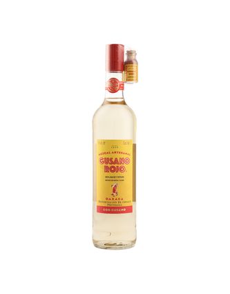 Mezcal Gusano Rojo Aboc Madera/Gusano 1L
