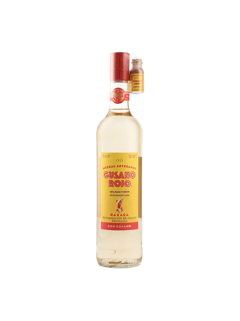 Mezcal-Gusano-Rojo-Aboc-Madera-con-sal-de-Gusano-1L