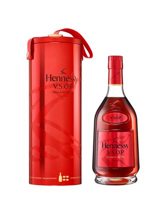 Cognac Hennessy Vsop Est Metalico Rojo 700 ml