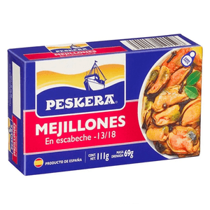 Mejillones en Escabeche Peskera 111g